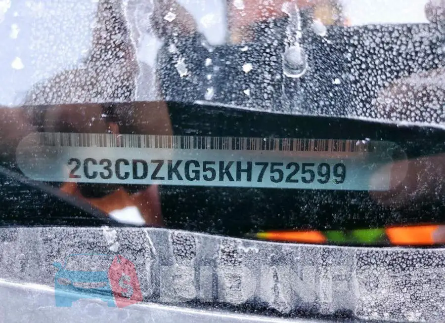 2C3CDZKG5KH752599 Photo# 13