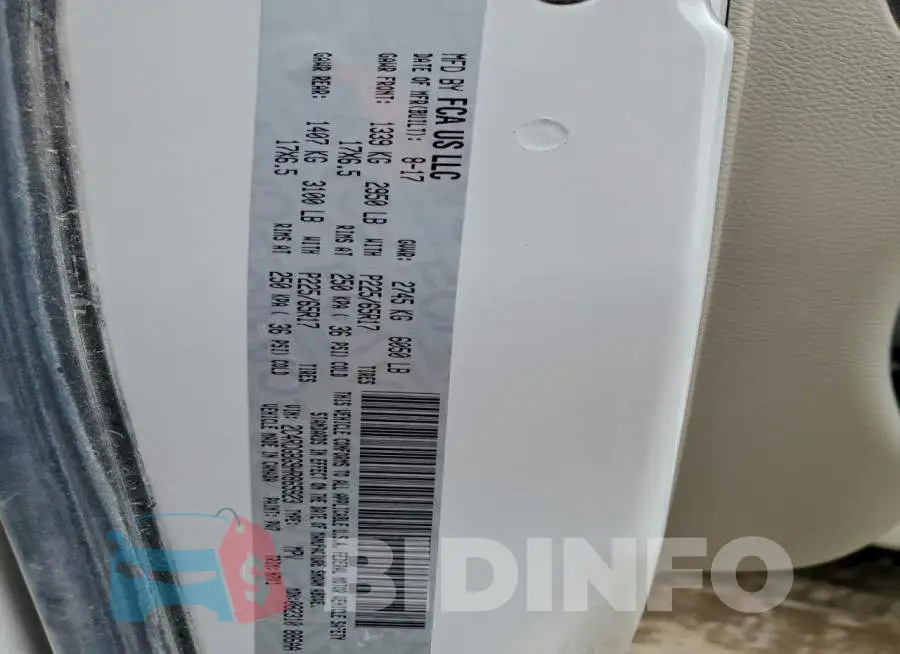 2C4RDGBG9HR865923 Photo# 13