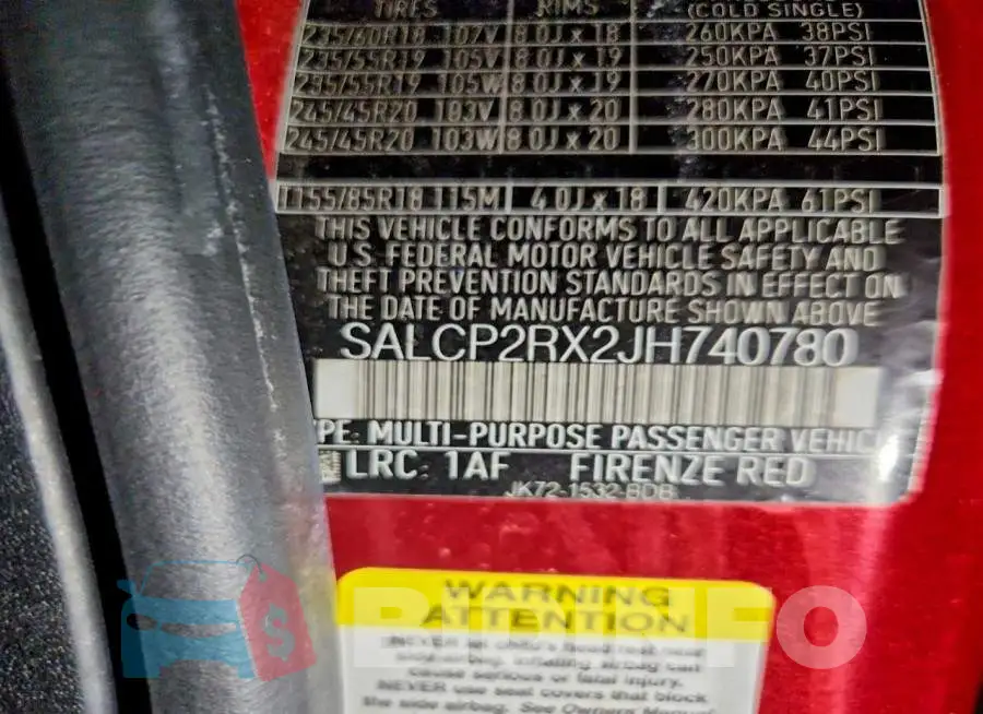 SALCP2RX2JH740780 Photo# 13