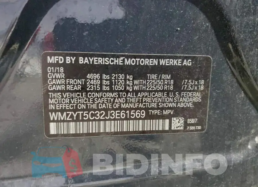WMZYT5C32J3E61569 Photo# 12