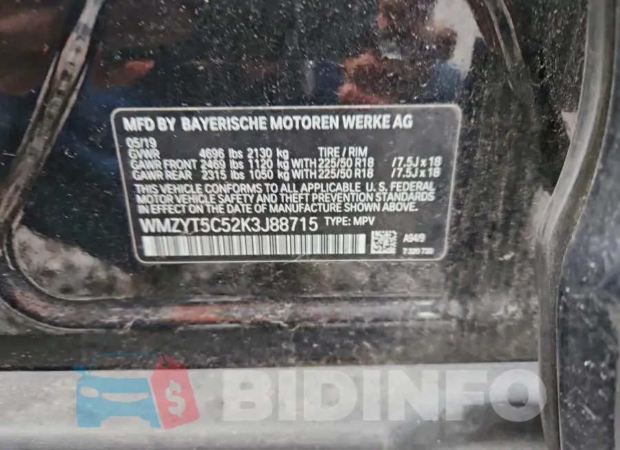 WMZYT5C52K3J88715 Photo# 12