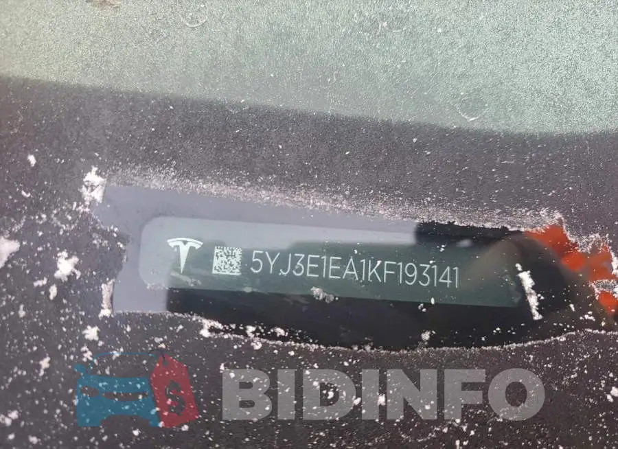 5YJ3E1EA1KF193141 Photo# 12