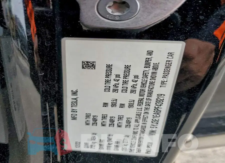 5YJ3E1EA6PF439219 Photo# 12