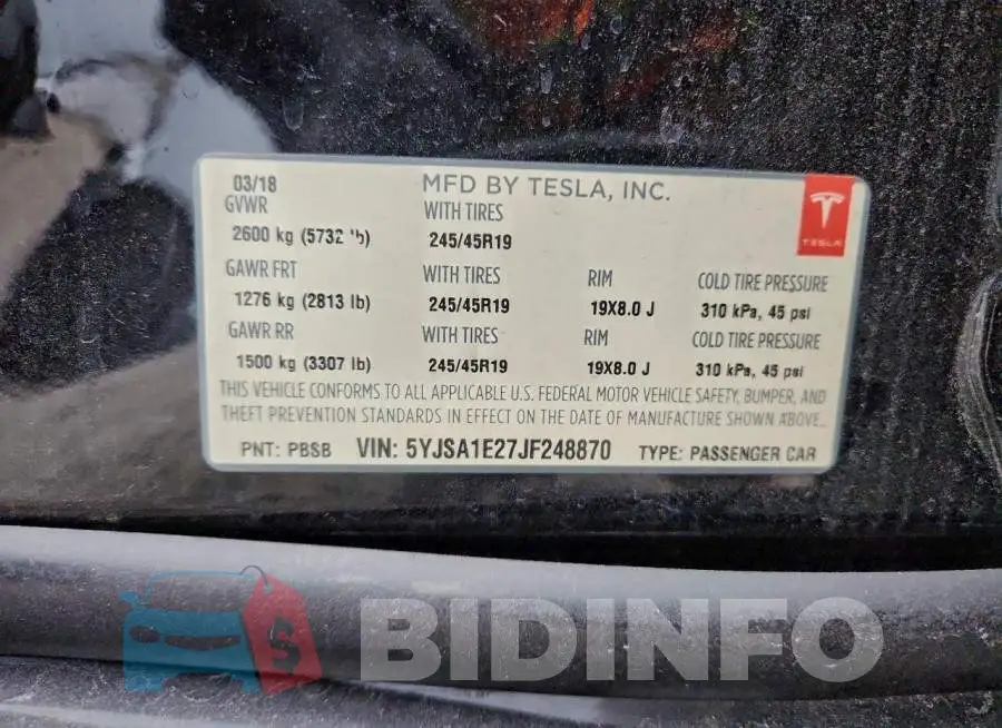 5YJSA1E27JF248870 Photo# 12