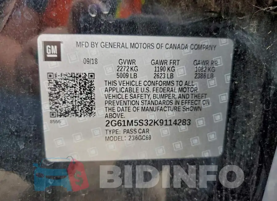2G61M5S32K9114283 Photo# 13