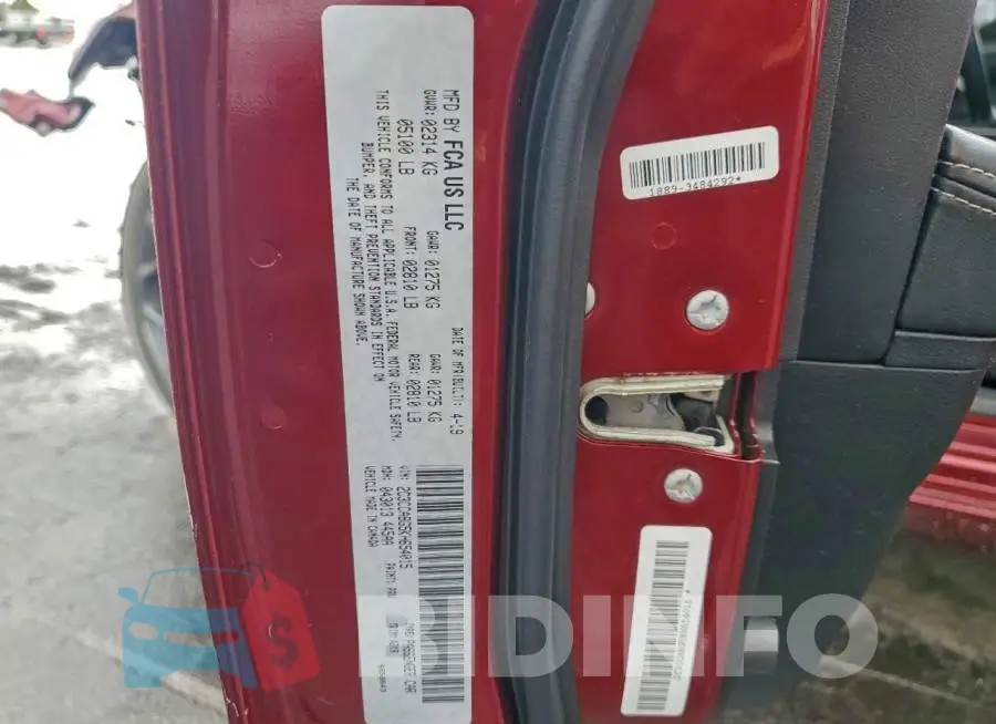 2C3CCABG5KH654015 Photo# 12