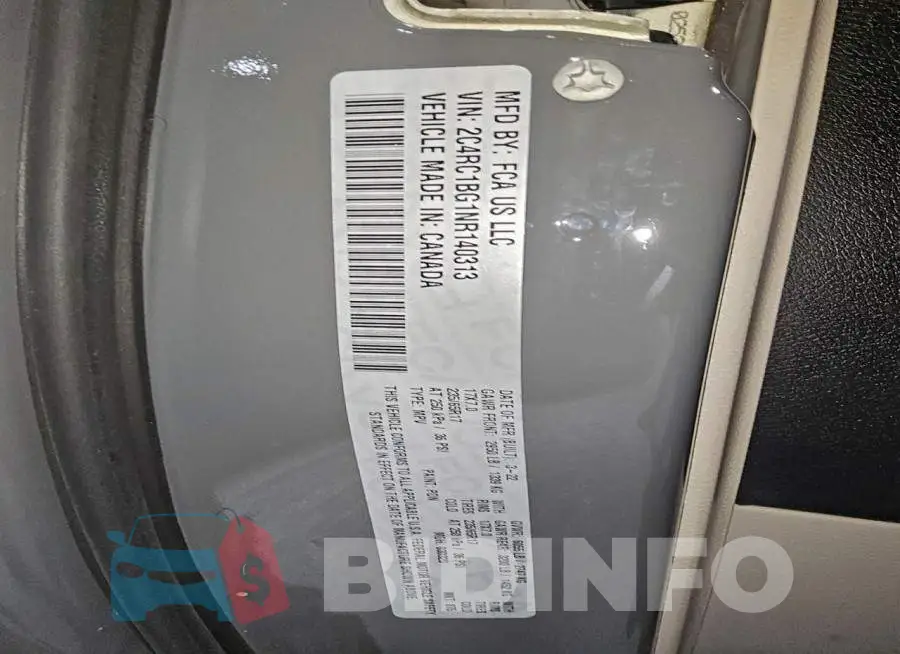2C4RC1BG1NR140313 Photo# 13