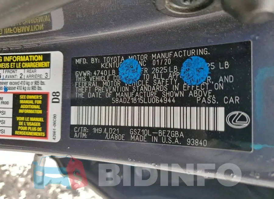 58ADZ1B15LU064944 Photo# 12