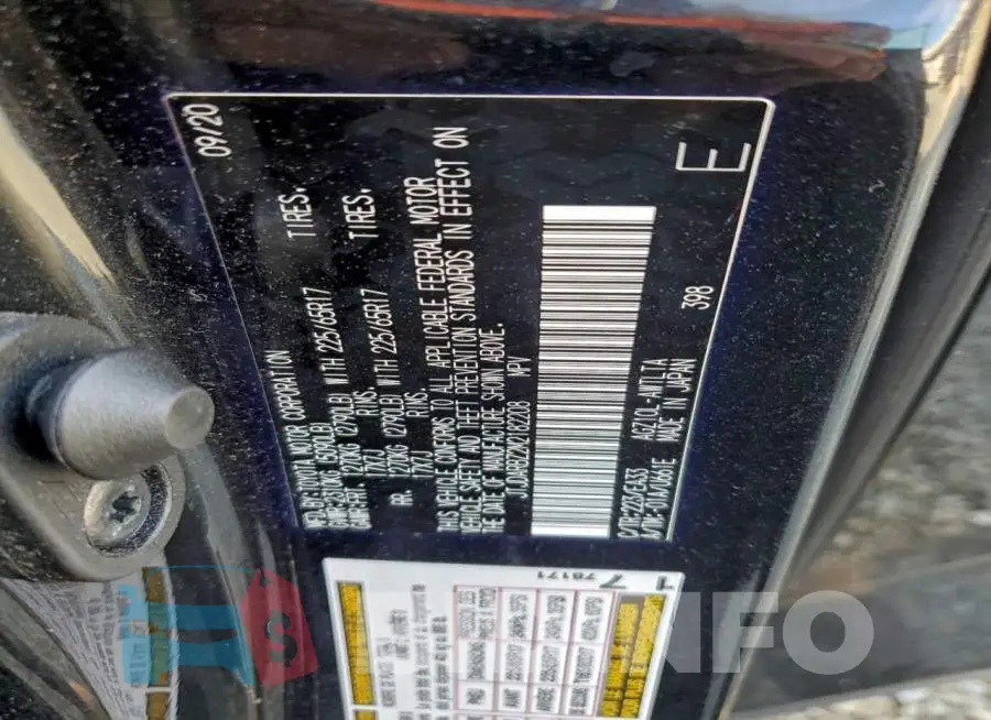 JTJDARBZ2M2182208 Photo# 13