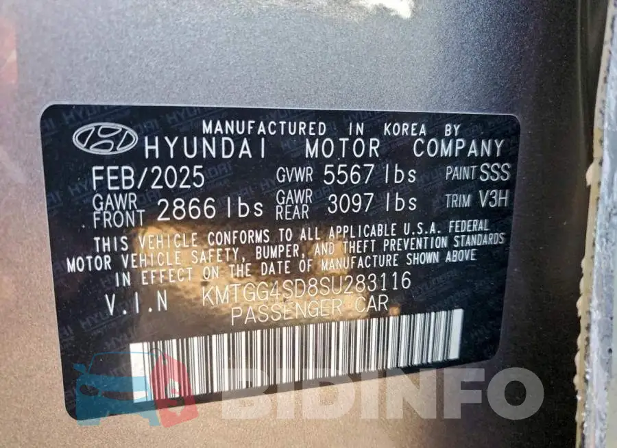 KMTGG4SD8SU283116 Photo# 13