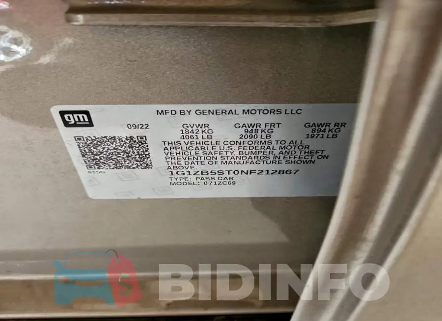 1G1ZB5ST0NF212867 Photo# 12