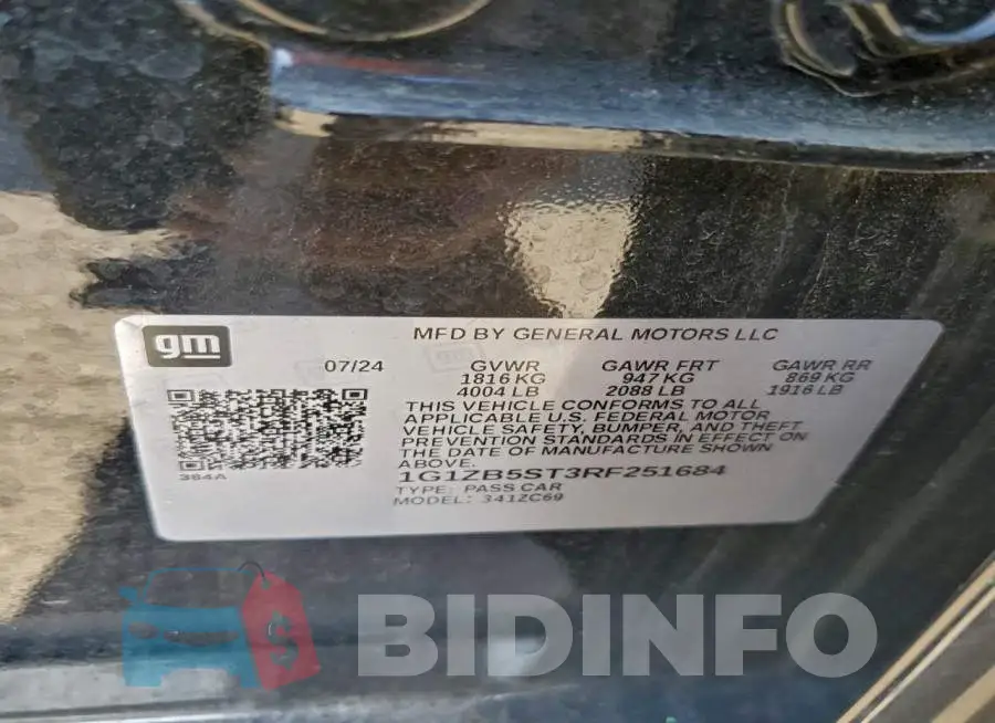 1G1ZB5ST3RF251684 Photo# 12