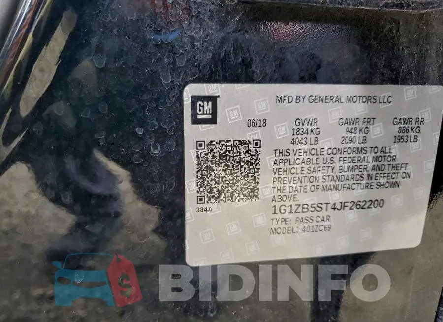 1G1ZB5ST4JF262200 Photo# 12