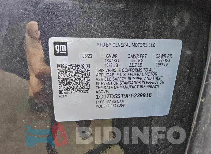 1G1ZD5ST9PF239918 Photo# 13