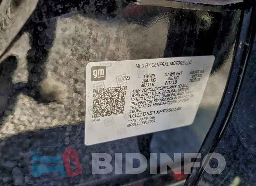1G1ZD5STXPF250149 Photo# 13