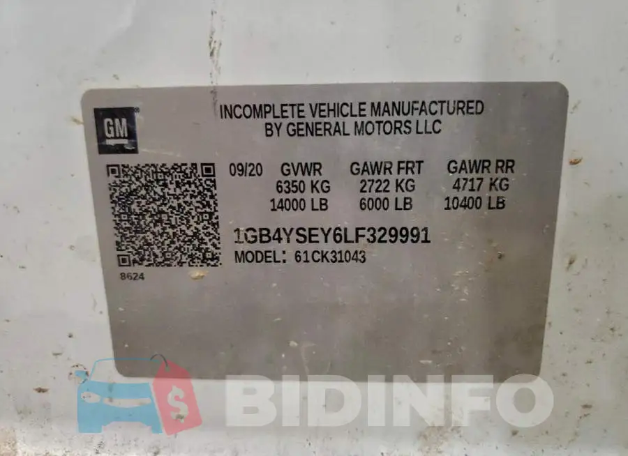 1GB4YSEY6LF329991 Photo# 12