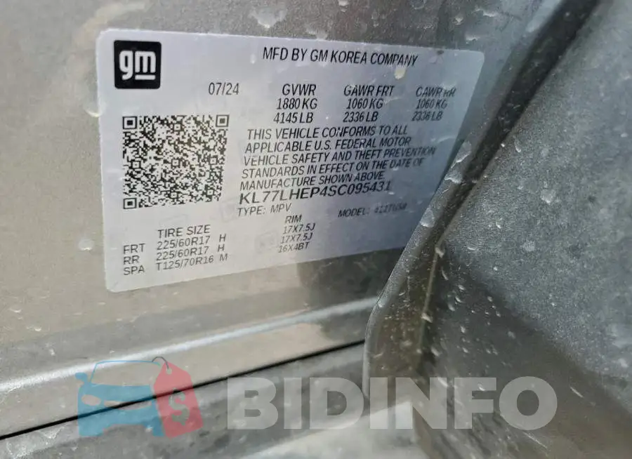 KL77LHEP4SC095431 Photo# 13