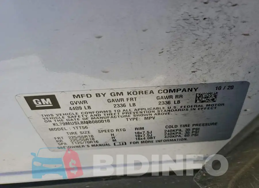 KL79MUSL8MB080018 Photo# 14