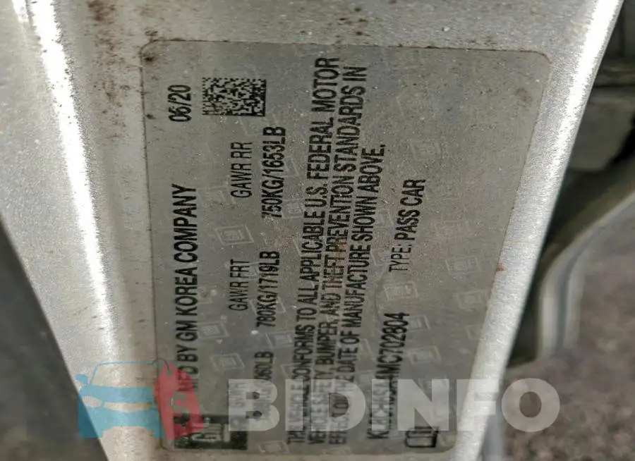 KL8CH6SA4MC702804 Photo# 12