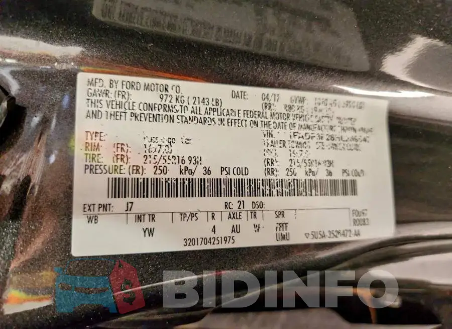 1FADP3F28HL269547 Photo# 13