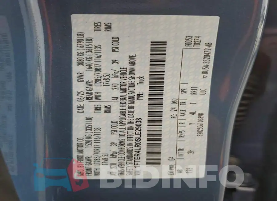 1FTER4LR0SLE29038 Photo# 13