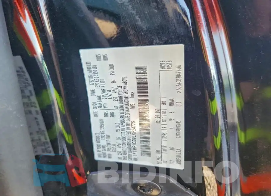 1FTMF1CB9LKF24775 Photo# 12