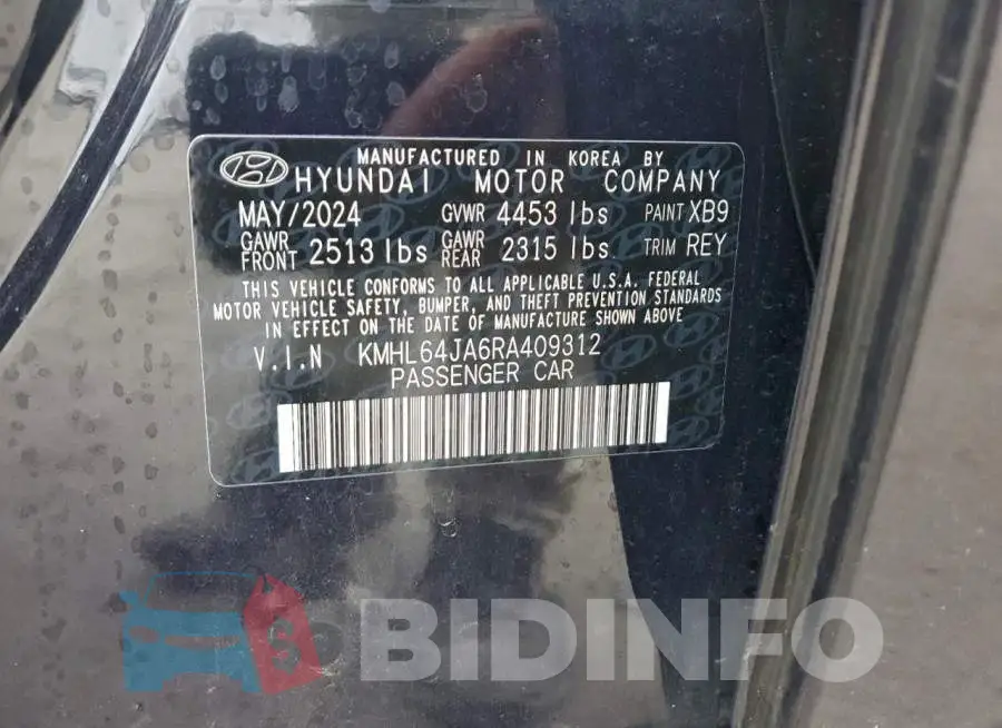 KMHL64JA6RA409312 Photo# 12