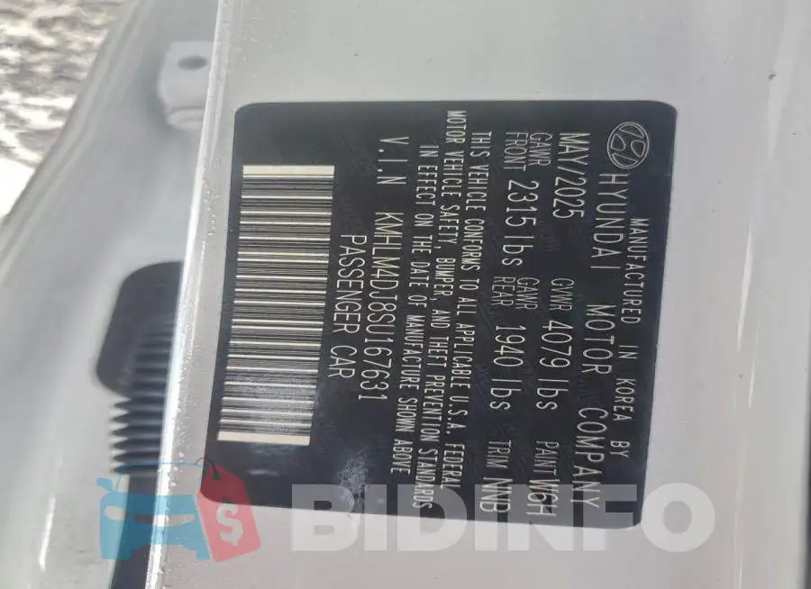 KMHLM4DJ8SU167631 Photo# 13
