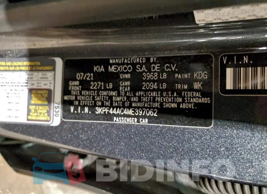 3KPF44AC4ME397062 Photo# 12