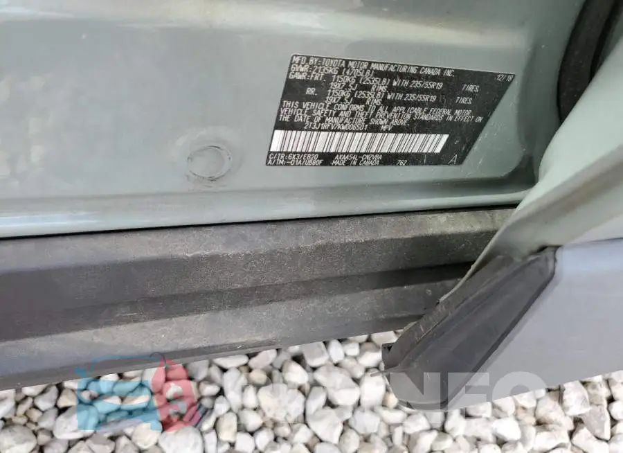 2T3J1RFV7KW006501 Photo# 13