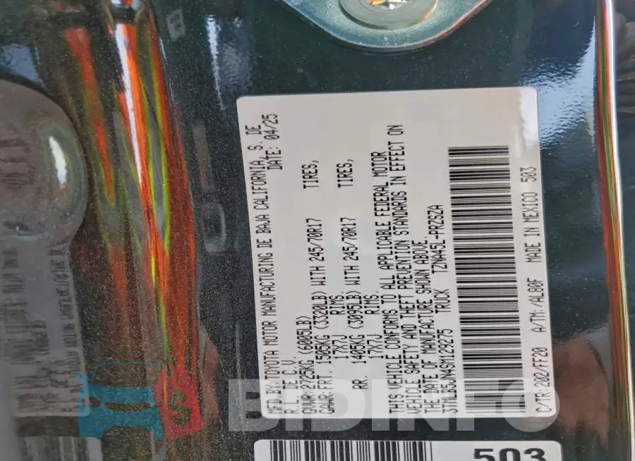 3TMLB5JN4SM129275 Photo# 12