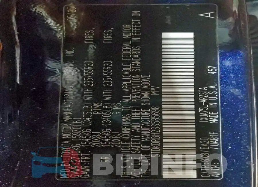 5TDKDRBH2SS585698 Photo# 14