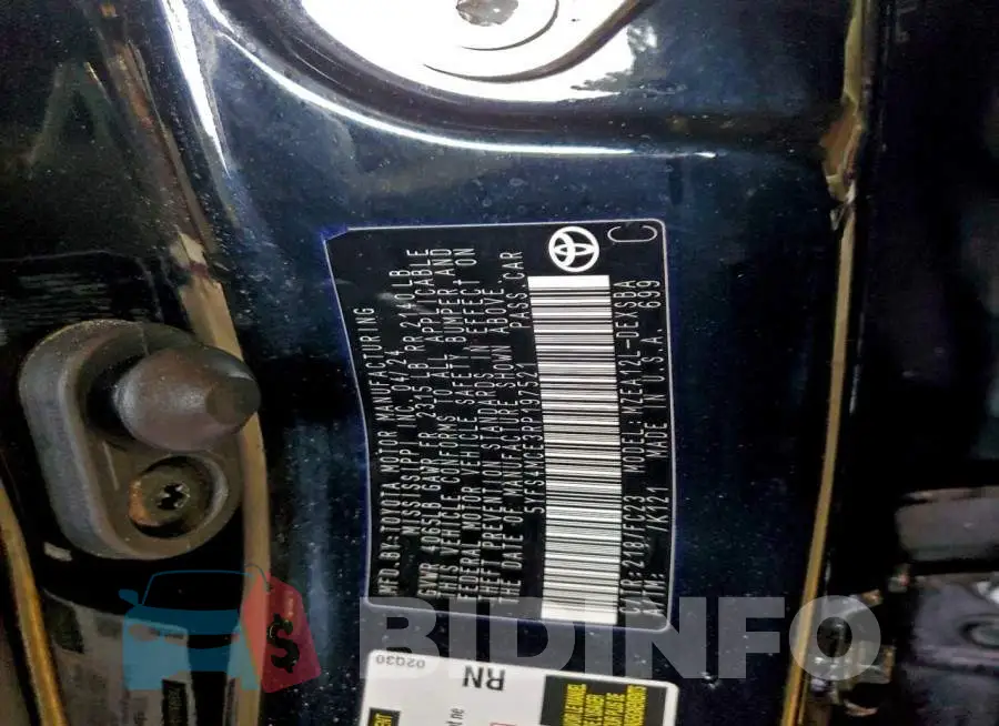 5YFS4MCE3RP197521 Photo# 12