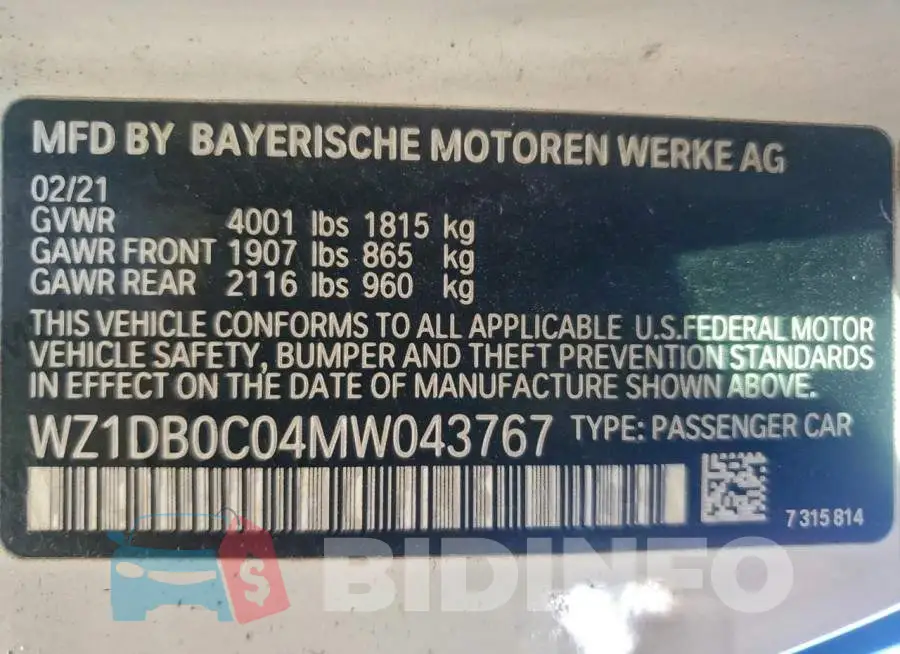 WZ1DB0C04MW043767 Photo# 12