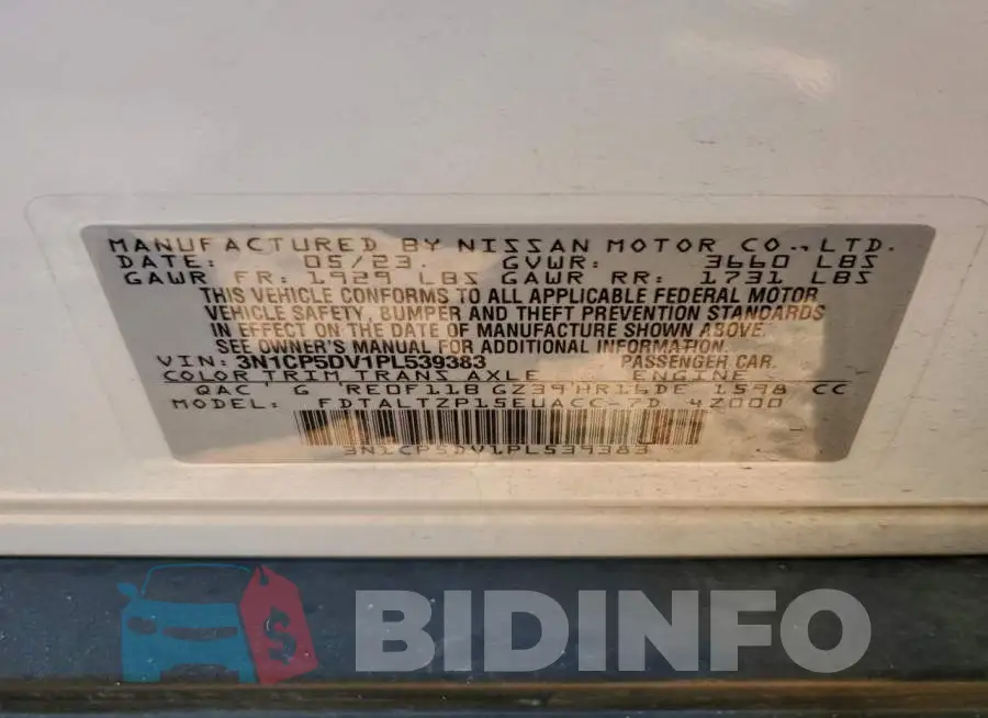 3N1CP5DV1PL539383 Photo# 12