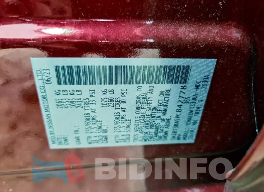 5N1BT3BA5PC842778 Photo# 14