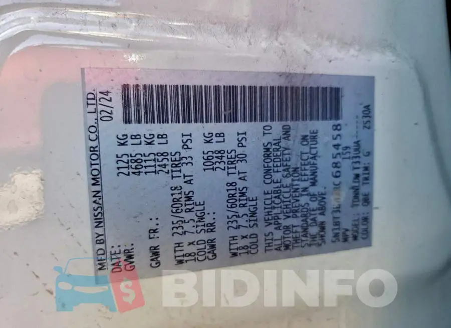 5N1BT3BB7RC685458 Photo# 14