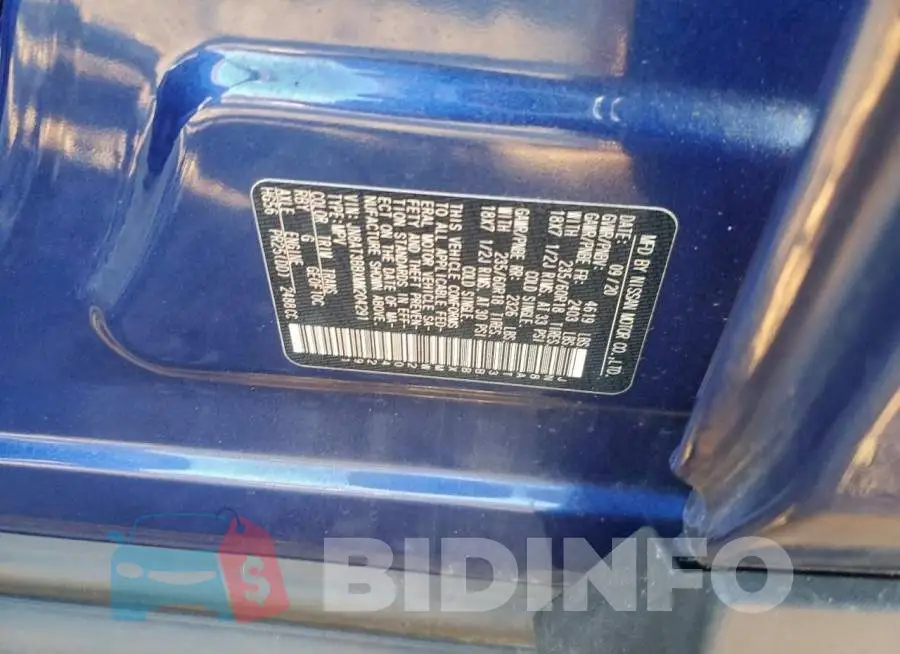 JN8AT3BBXMW204291 Photo# 13