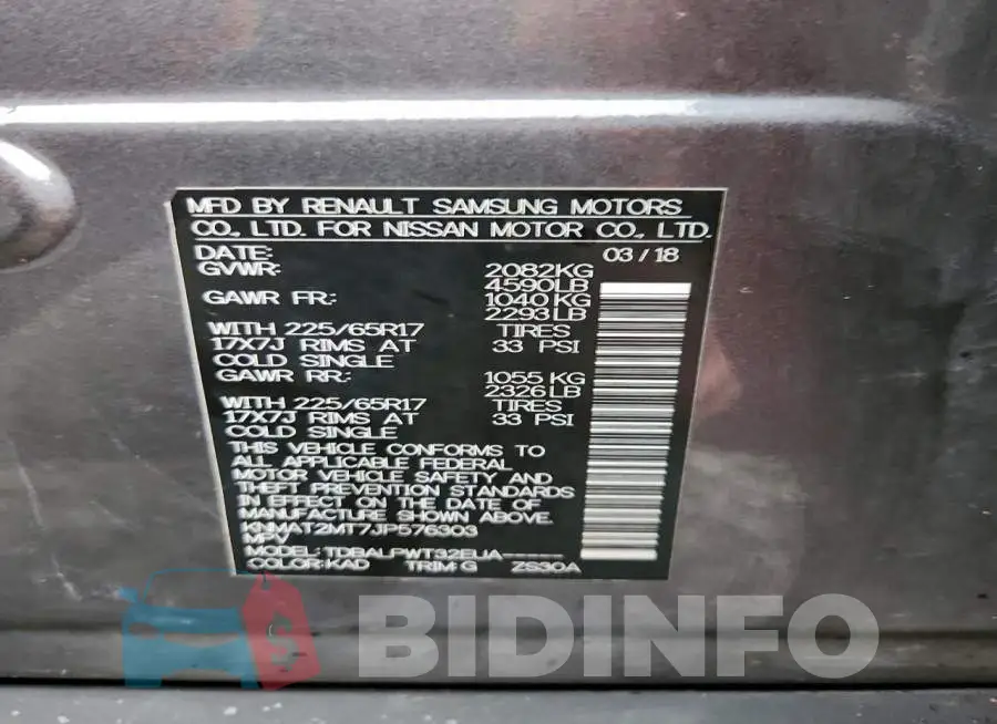 KNMAT2MT7JP576303 Photo# 13