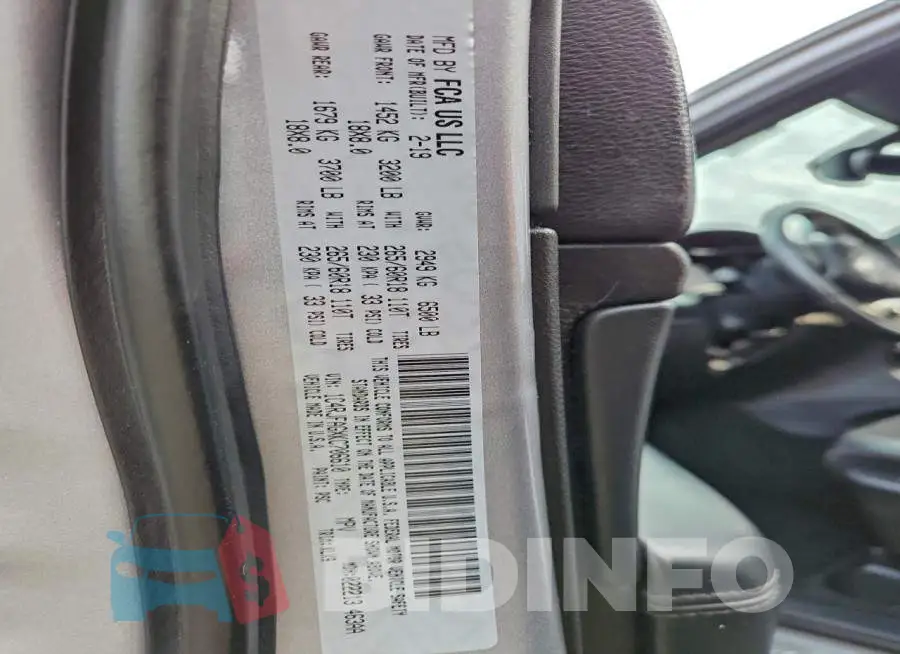 1C4RJFAGXKC706610 Photo# 13