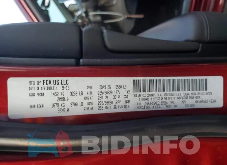 1C4RJFCG4LC101514 Photo# 13