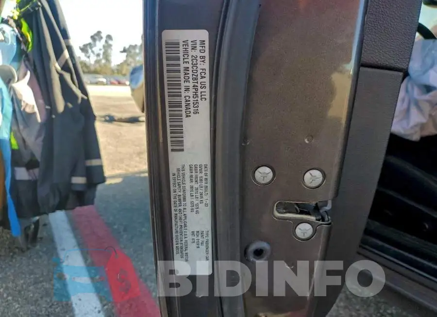 2C3CDZBT4PH515316 Photo# 13