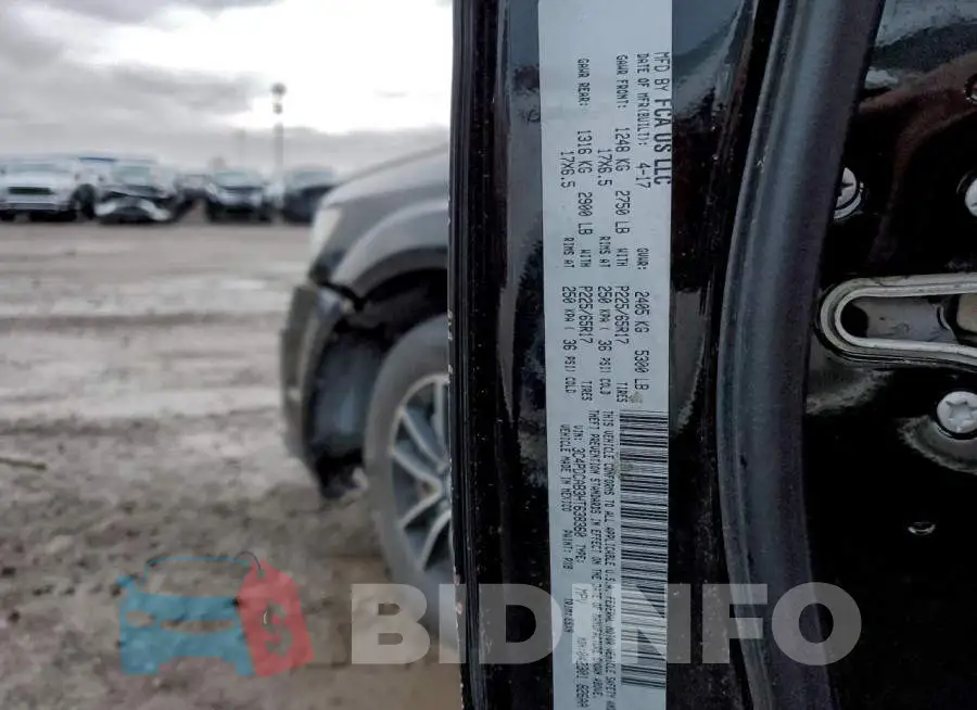 3C4PDCAB3HT638360 Photo# 13