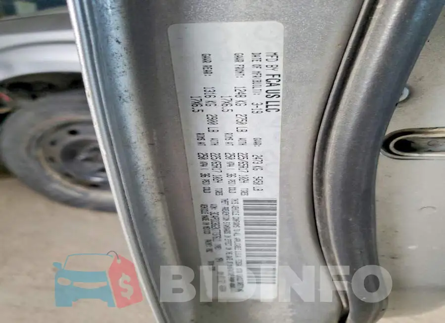 3C4PDCBG2KT737611 Photo# 13