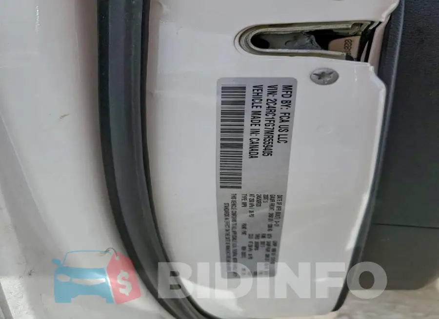 2C4RC1FG7MR559405 Photo# 13