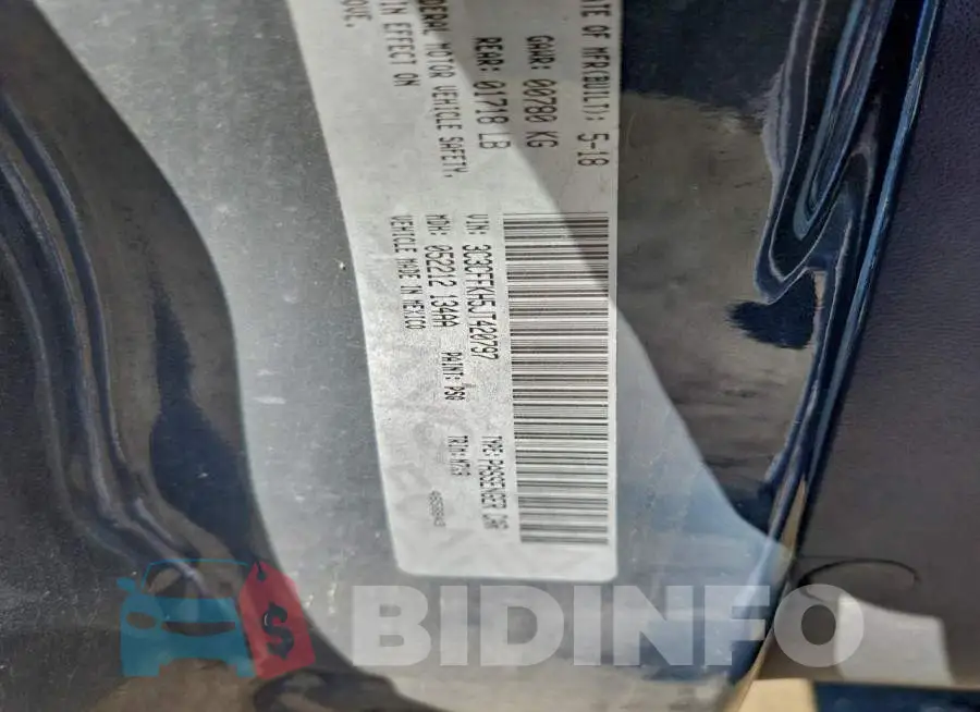 3C3CFFKH5JT420797 Photo# 12