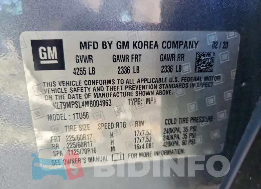 KL79MPSL4MB004863 Photo# 13