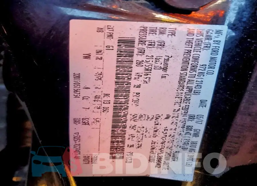 1FADP3FE9HL289042 Photo# 12