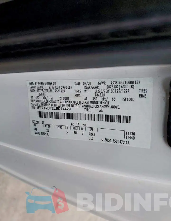1FT7X2BT2LED14429 Photo# 12