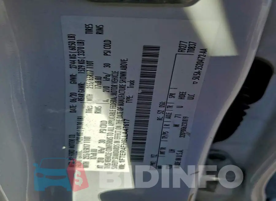 1FTER4FH6LLA47617 Photo# 12